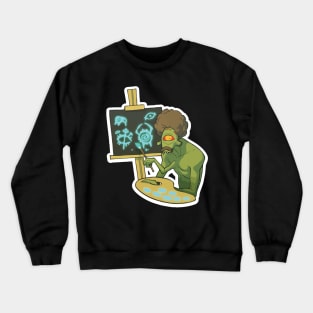 Vortigaunt the painter Crewneck Sweatshirt